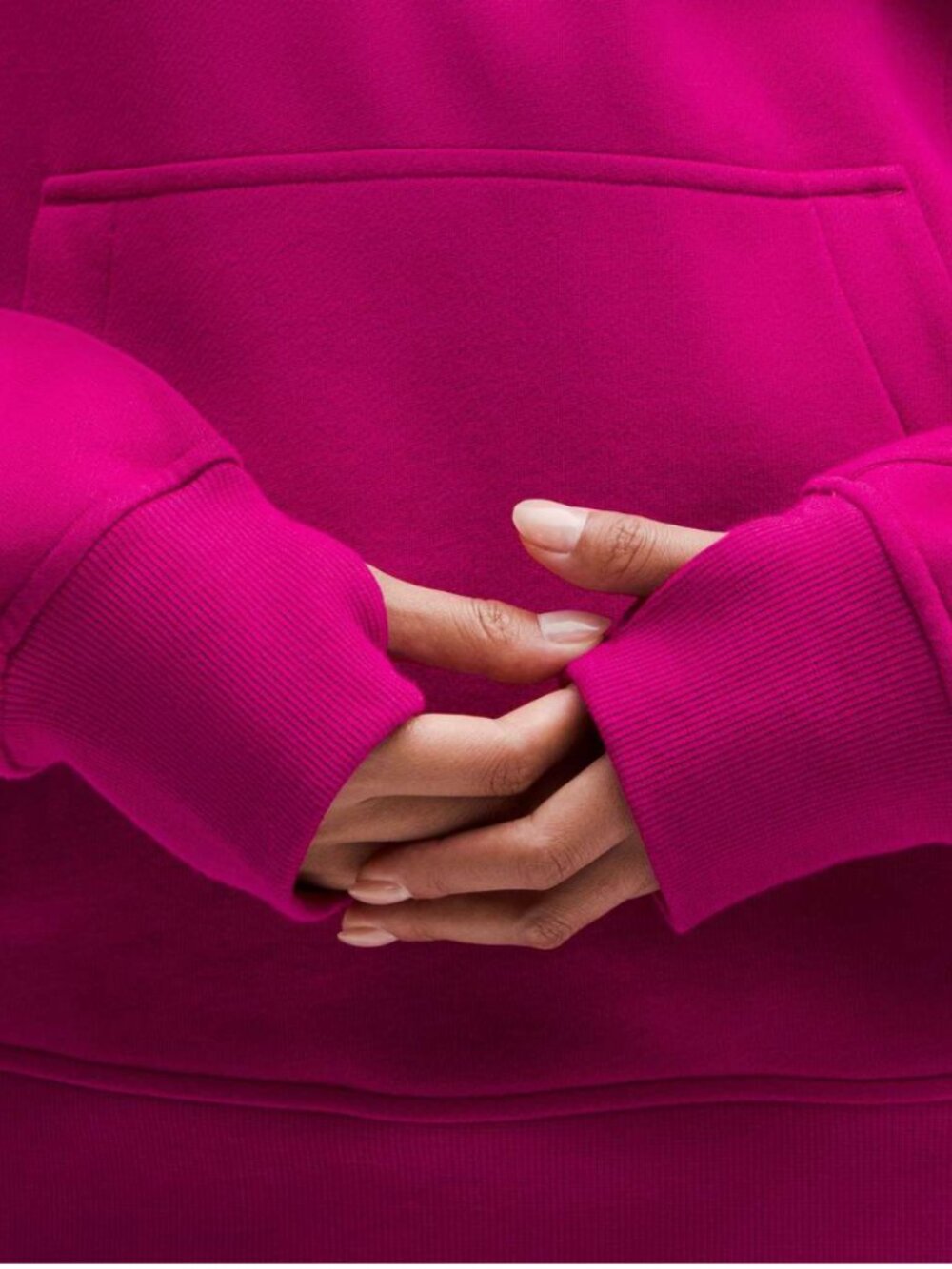 Lululemon Scuba Oversized Funnel-Neck Half Zip *Long Ripened Raspberry Size M/L - Picture 9 of 10